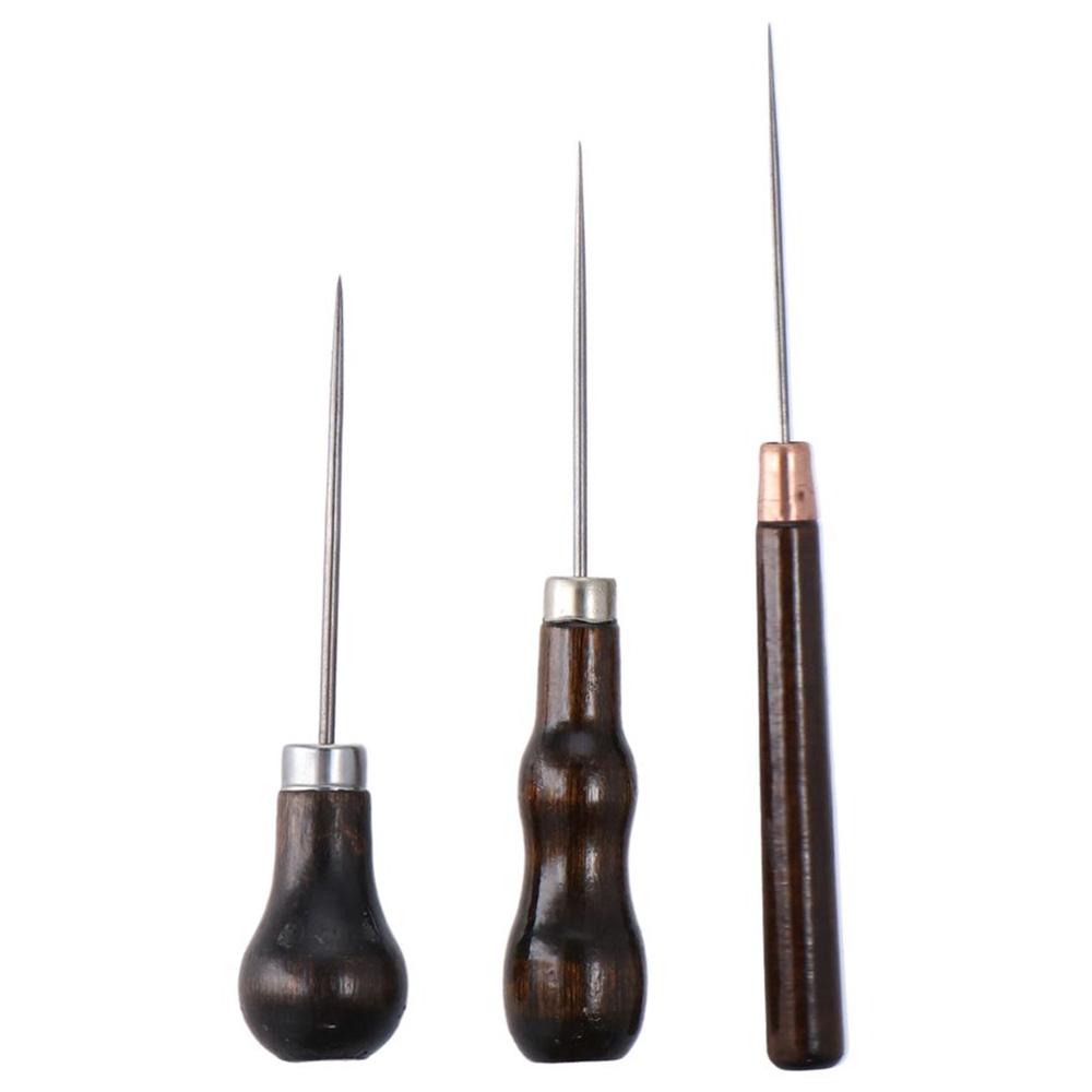 Leatherwork Accessories - 3 buah alat syal goresan pegangan