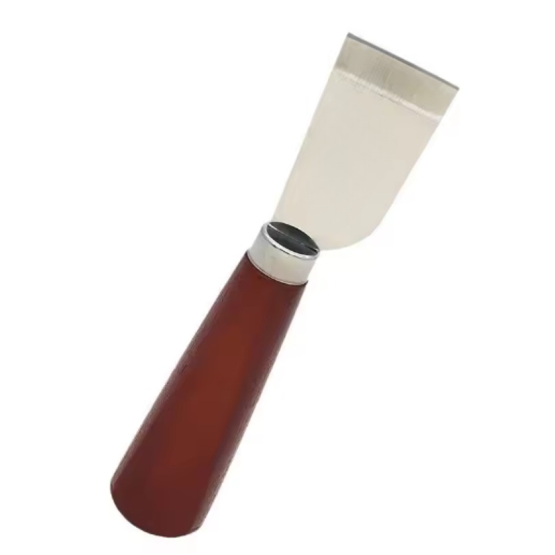 Leatherwork Accessories - Pisau Pemotong Kulit dengan Gagang Kayu,