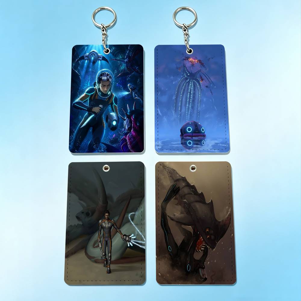 For Leather Work - Hot Game S-Subnautica 2 Gantungan Kunci
