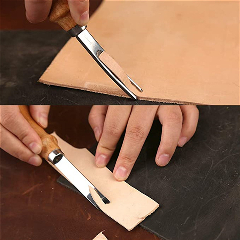 Leatherwork Accessories - Alat Kerajinan Kulit praktis, Beveler tepi