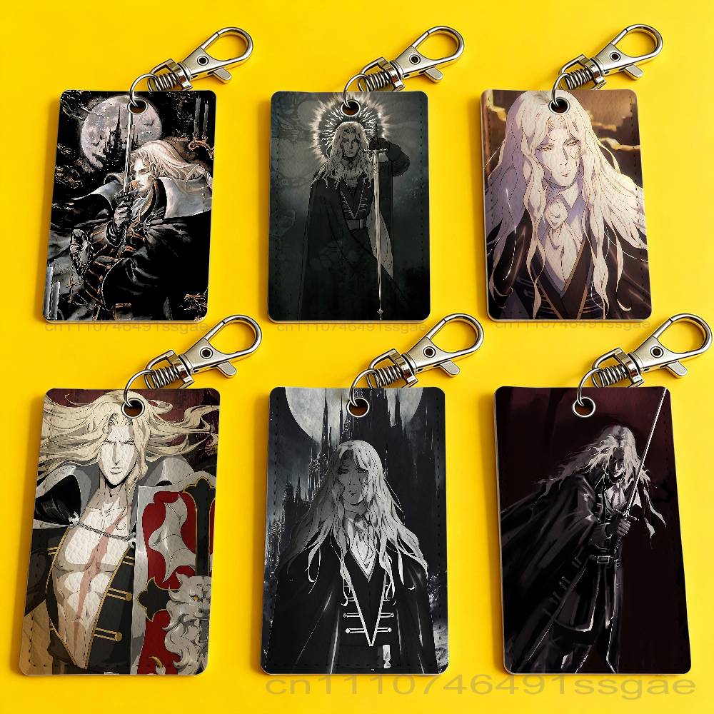 For Leather Work - Gantungan Kunci Tempat Lencana Game C-castlevania