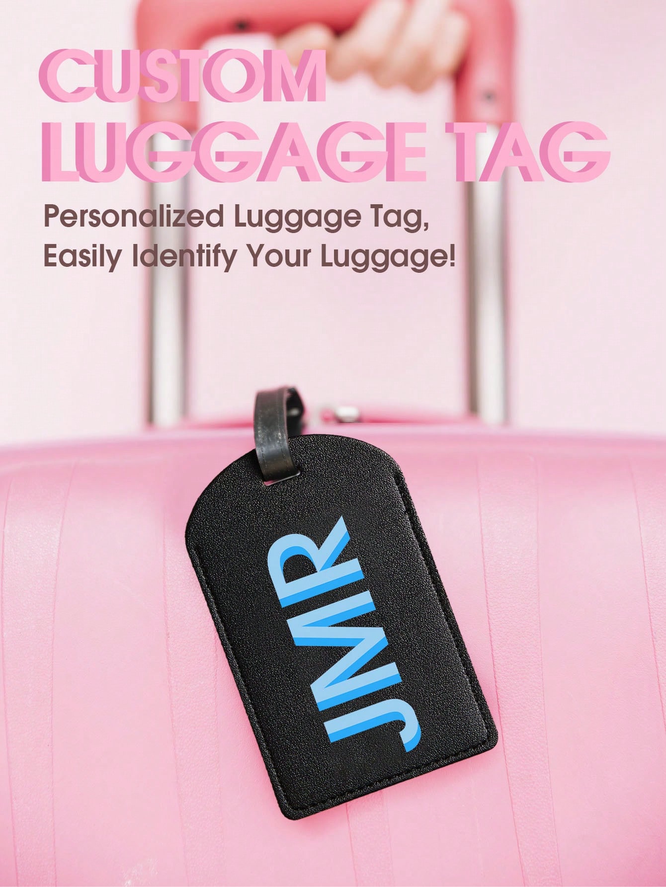 Tag Bagasi Inisial Pribadi Hur - Leatherwork Letters ulasan dan harga
