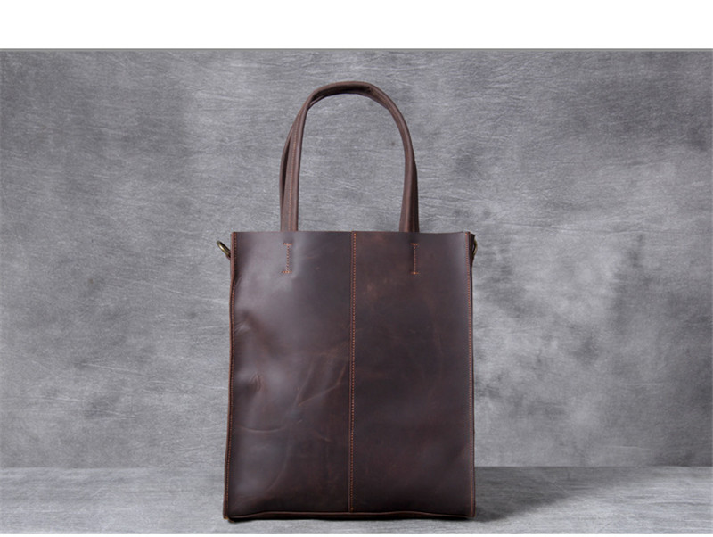 Tas jinjing tangan pria kulit  - Leather Work Laptop Bag ulasan dan harga