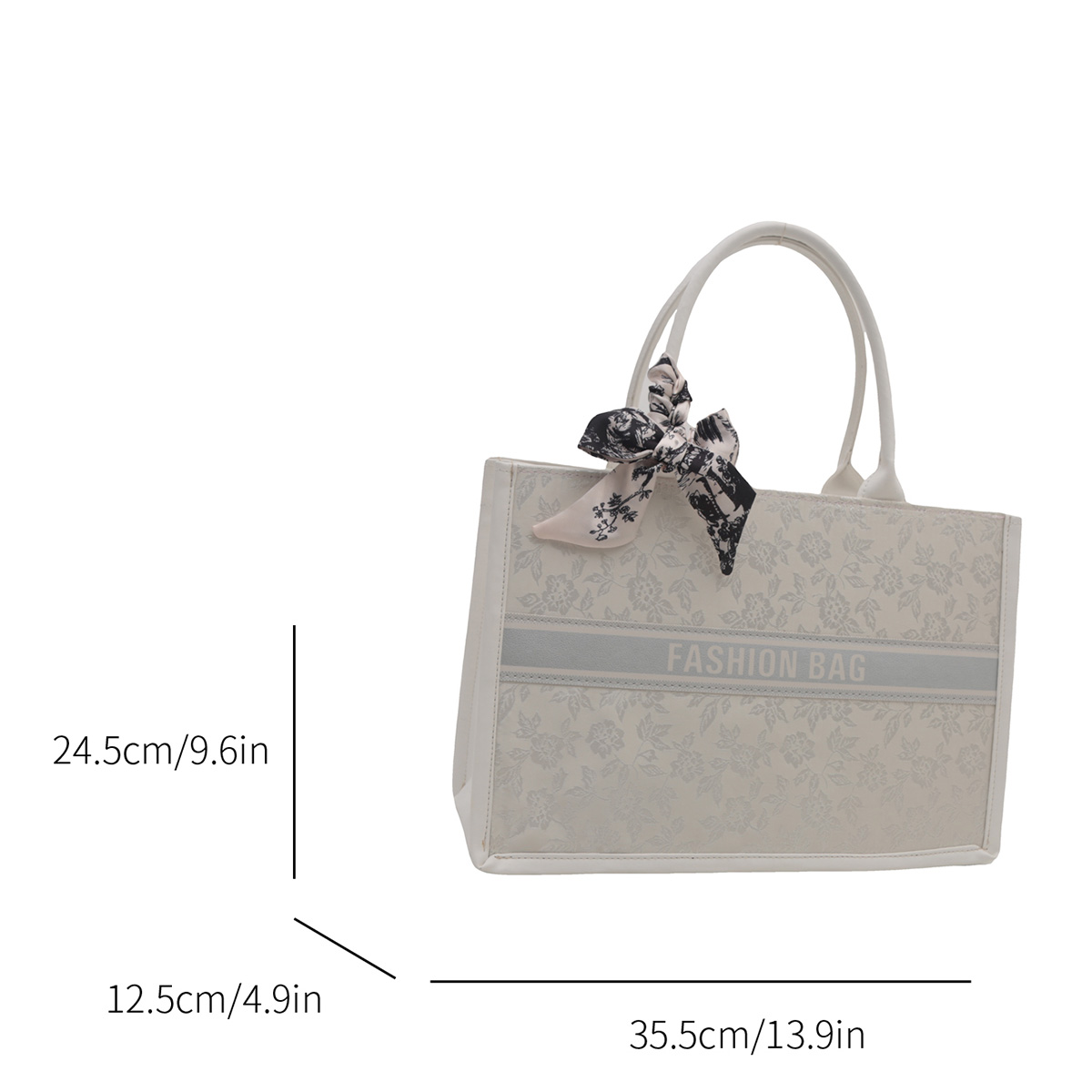 Tas Tote Wanita Mewah Elegan M - Leatherwork Letters ulasan dan harga