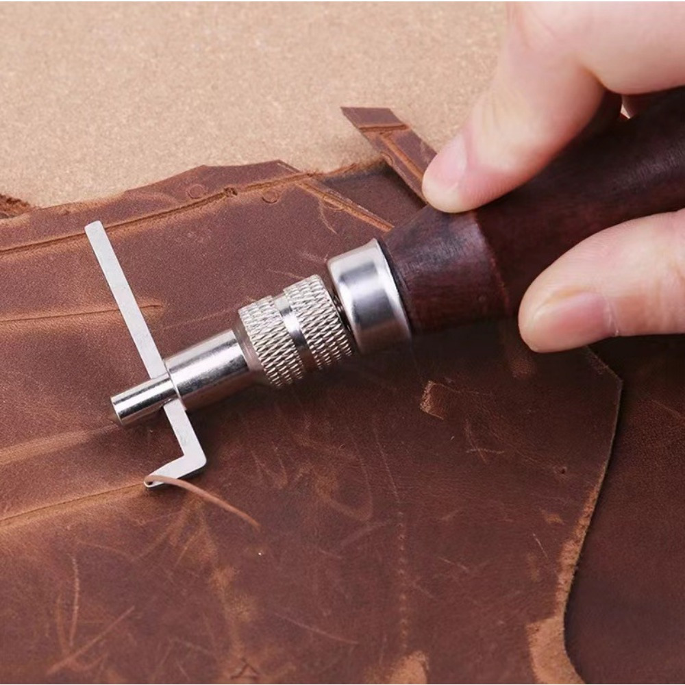 1 Buah Alat Pembuat Alur Kulit - Leatherwork Accessories ulasan dan harga