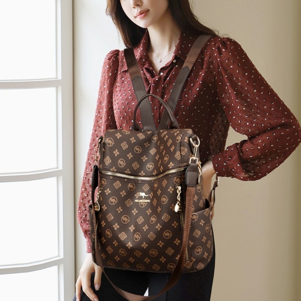 Tas Ransel Kulit Lembut Wanita - Leatherwork Letters ulasan dan harga