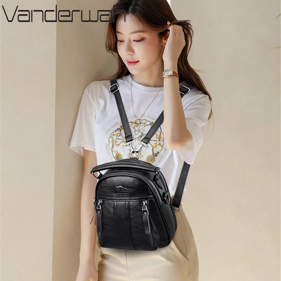 Ransel Kulit 4 In 1 Tas Bahu W - Leatherwork Letters ulasan dan harga