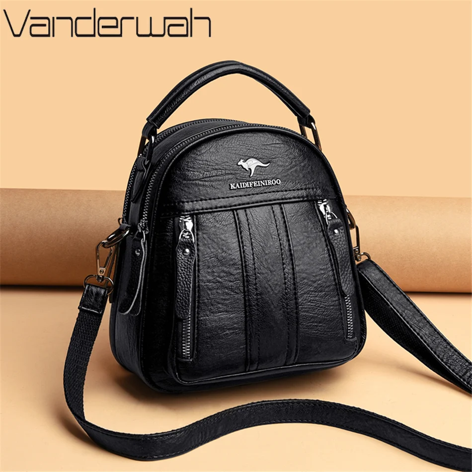 Ransel Kulit 4 In 1 Tas Bahu W - Leatherwork Letters ulasan dan harga