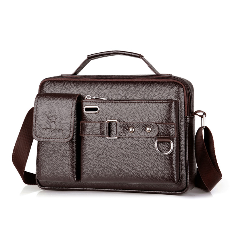 Tas Bahu Pria Bermerek Tas Kur - Leatherwork Letters ulasan dan harga