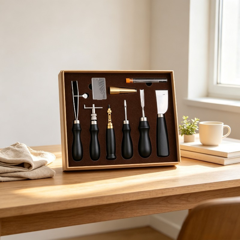 Perlengkapan Jahit Kulit Lengk - Leatherwork Kits For Beginners ulasan dan harga