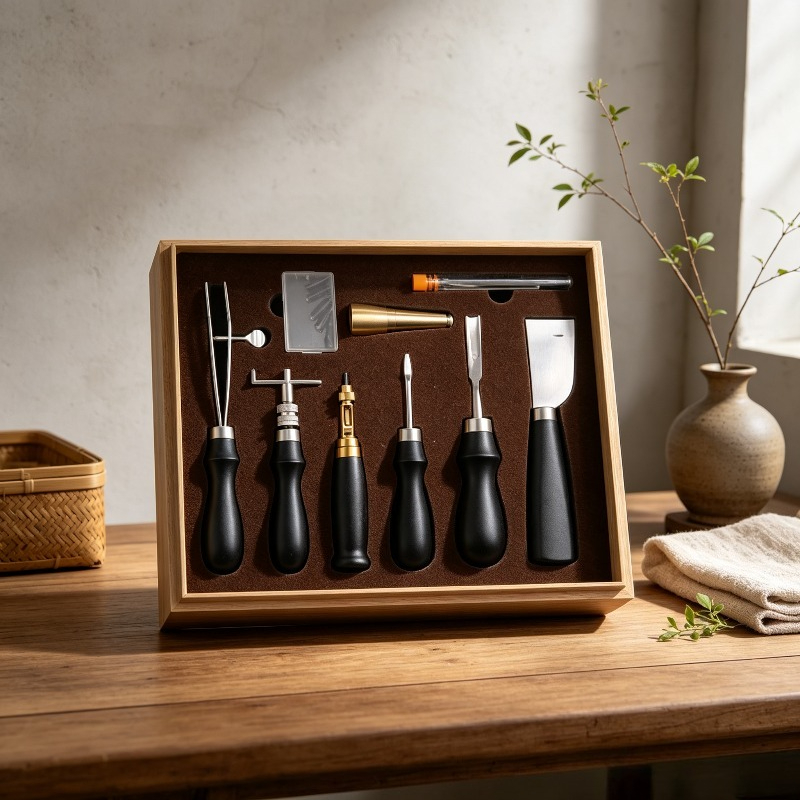 Perlengkapan Jahit Kulit Lengk - Leatherwork Kits For Beginners ulasan dan harga
