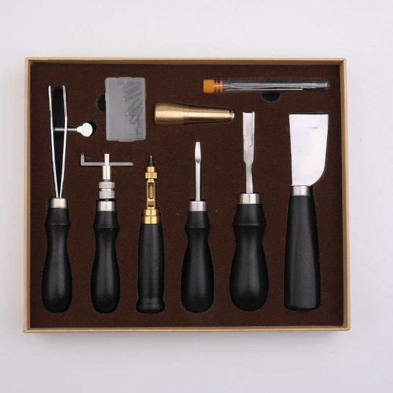 Perlengkapan Jahit Kulit Lengk - Leatherwork Kits For Beginners ulasan dan harga
