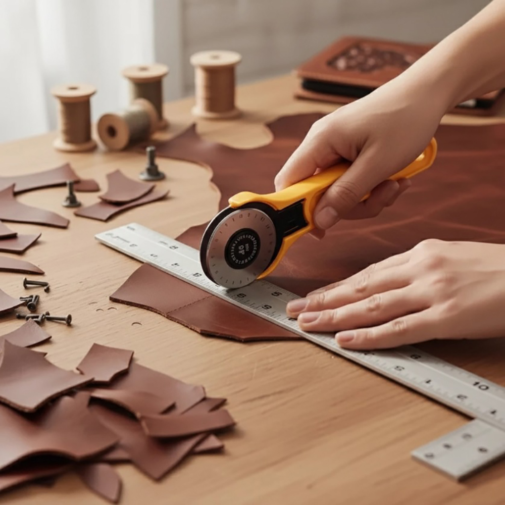 Alat Pemotong Kain Putar 45mm  - Leatherwork Accessories ulasan dan harga