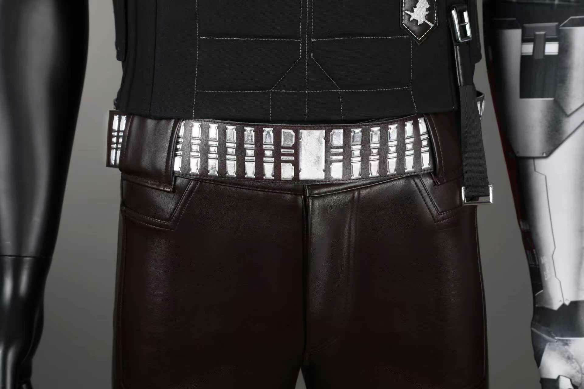 Kostum Cosplay Johnny Silverha - Leather Work Vest ulasan dan harga