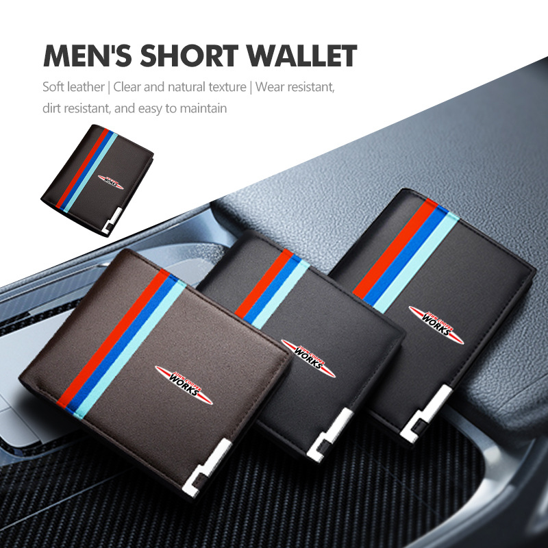 Dompet Pendek Pria Mobil Tas T - Leather Work For Car ulasan dan harga