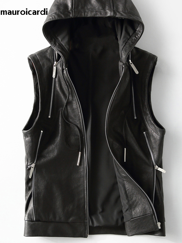 Mauroicardi jaket tanpa lengan - Leather Work Vest ulasan dan harga