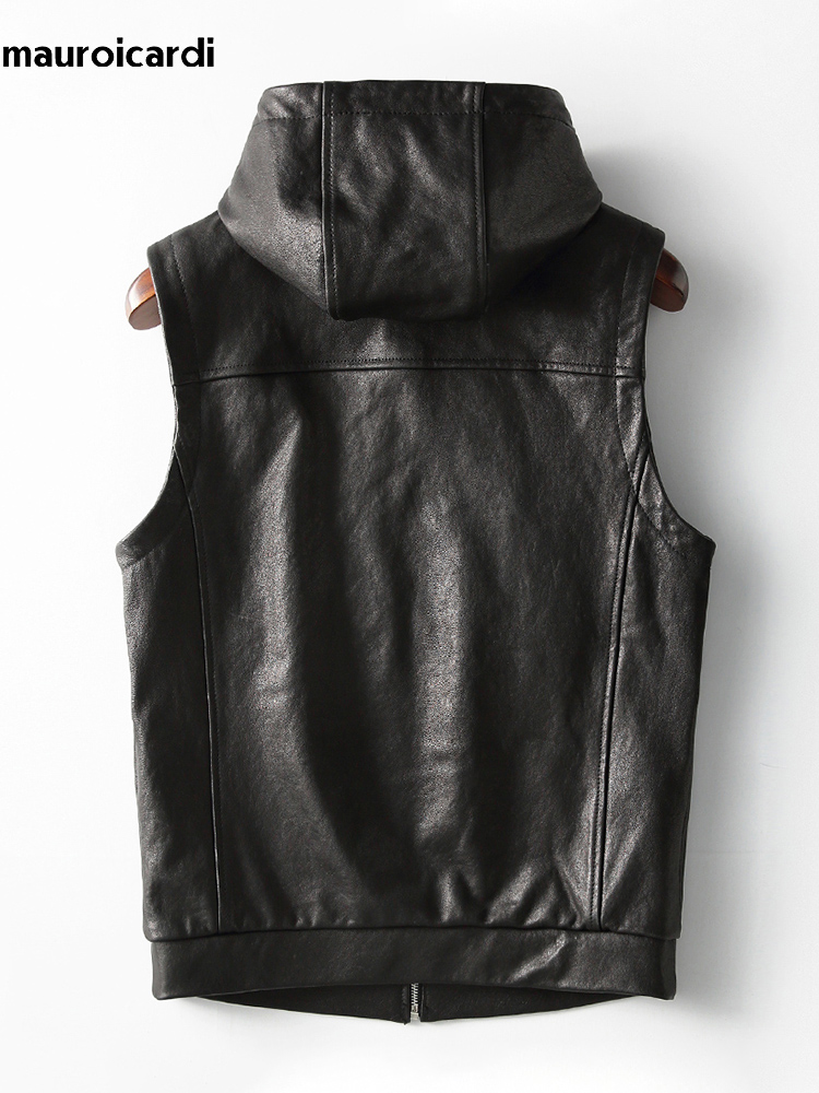 Mauroicardi jaket tanpa lengan - Leather Work Vest ulasan dan harga