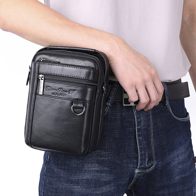 Tas Pinggang Pria Tas Selempan - Leatherwork Letters ulasan dan harga