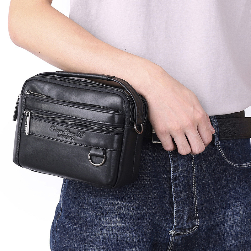 Tas Pinggang Pria Tas Selempan - Leatherwork Letters ulasan dan harga
