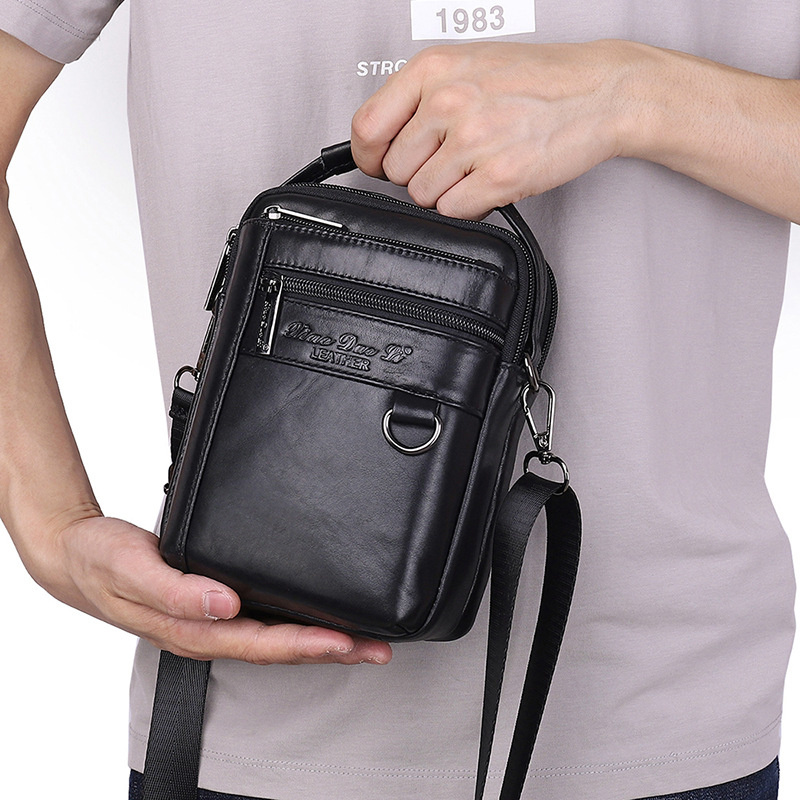 Tas Pinggang Pria Tas Selempan - Leatherwork Letters ulasan dan harga