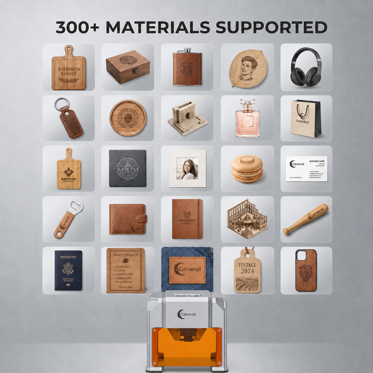 Mesin Pengukir Laser Carverall - Leatherwork Accessories ulasan dan harga