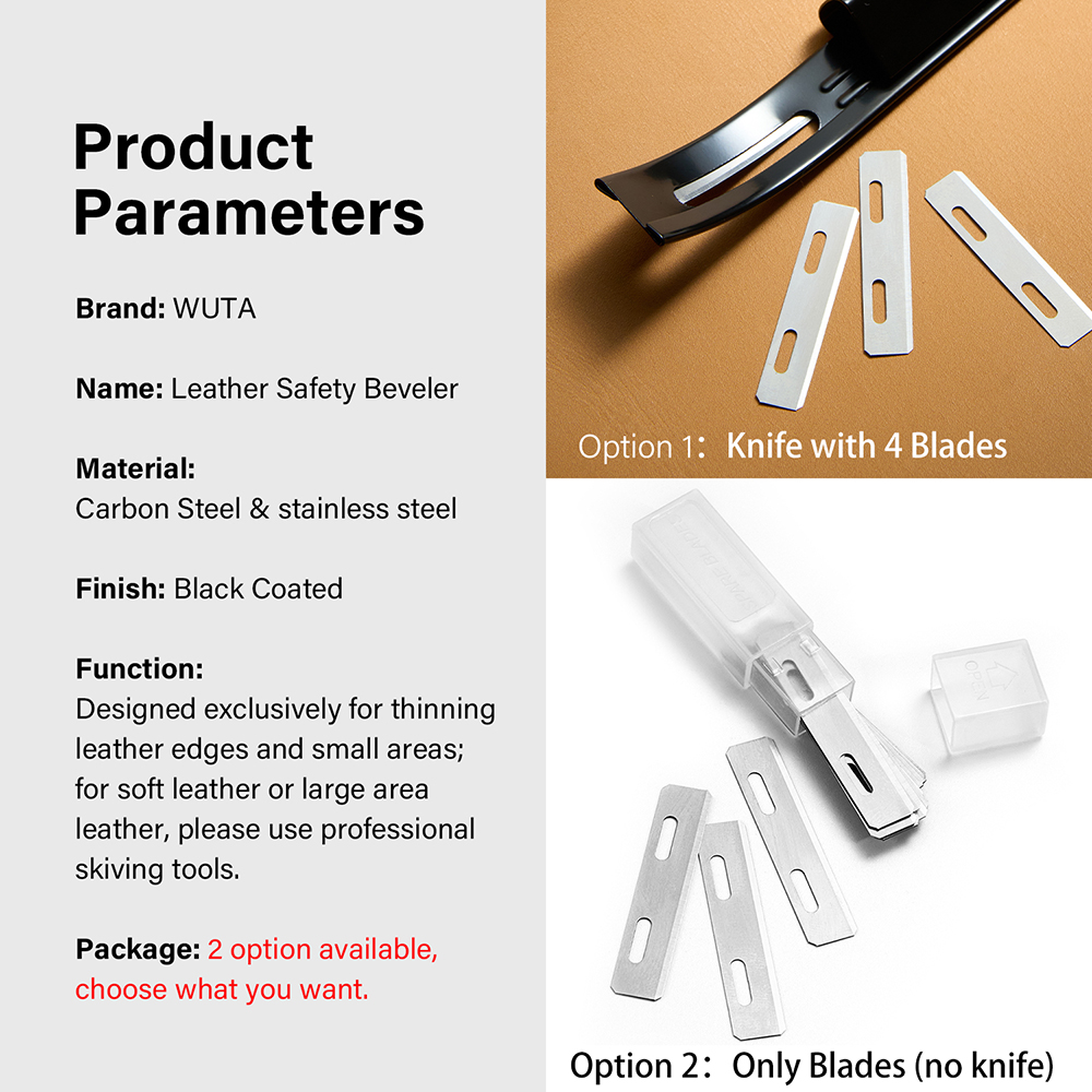 WUTA Pisau Pengupas Beveler Pe - Leatherwork Accessories ulasan dan harga