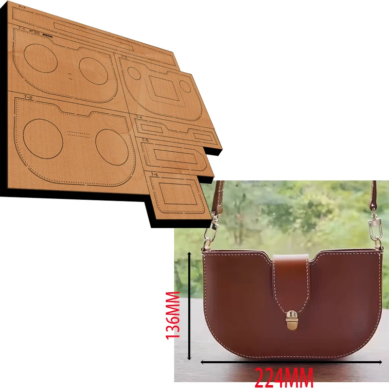 Tas bahu tunggal alat tangan K - Leathercraft Japan ulasan dan harga