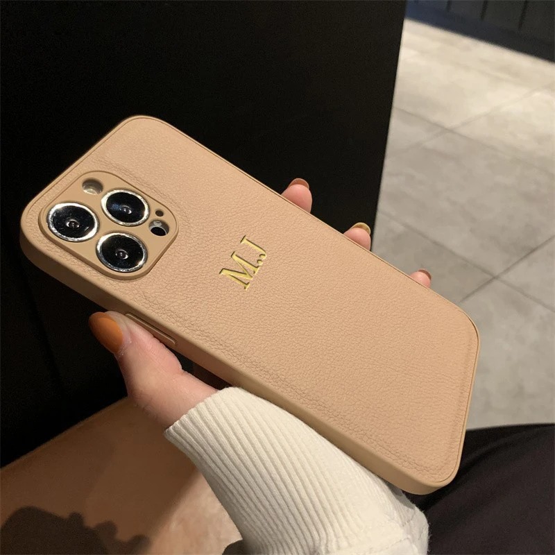 Casing HP Kulit Custom Nama un - Leatherwork Letters ulasan dan harga