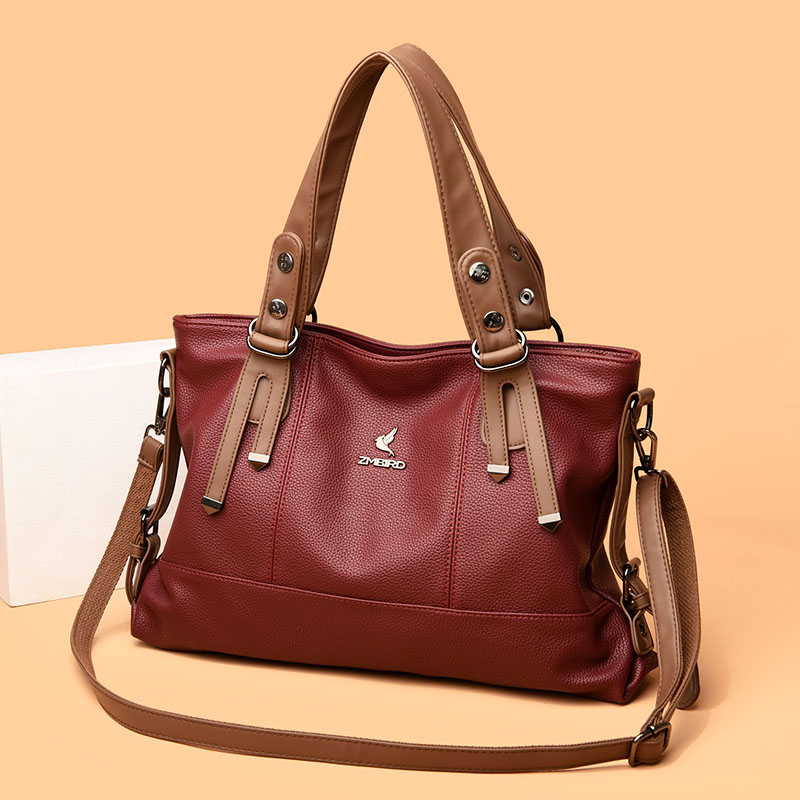 Tas tangan wanita kulit desain - Leather Work Laptop Bag ulasan dan harga